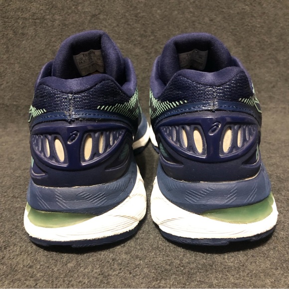 Asics Gel Nimbus 20 Running Shoes Women’s Size 7.5 Athletic Sneakers Blue Green - Picture 4 of 10